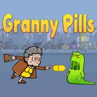 PLay Granny Pills: Defend Cactuses now!