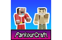 Play Parkour Craft Noob Steve now!