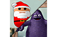 Play Santa Claus Meet Grimace now!