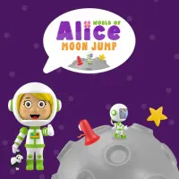 PLay World of Alice Moon Jump now!