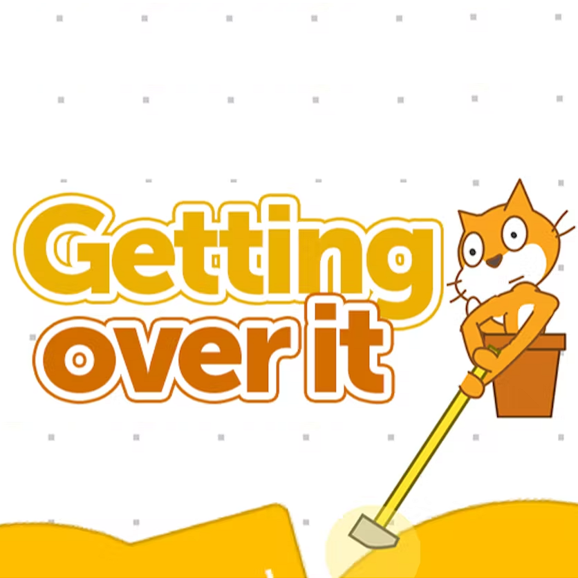 4 handpicked Scratch games of Getting Over It with Bennett Foddy