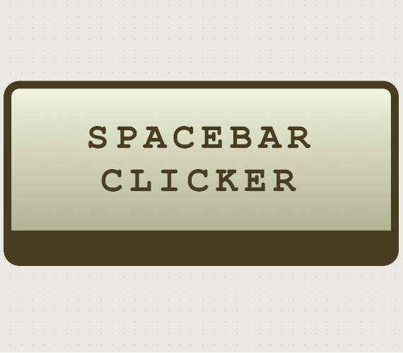 Spacebar Clicker / Try to score 100M in one hour!